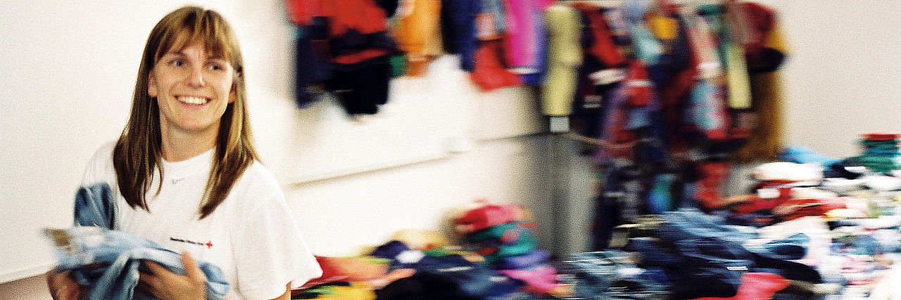 Sozialarbeit - Kleiderkammer Spendenzentrum