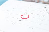 Bereich Terminkalender auf der Homepage